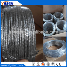 Anping 7 hilos de alambre de hierro galvanizado multistrand de atar